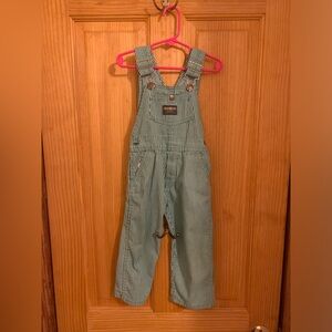 Vintage osh kosh b’gosh pinstripe overalls